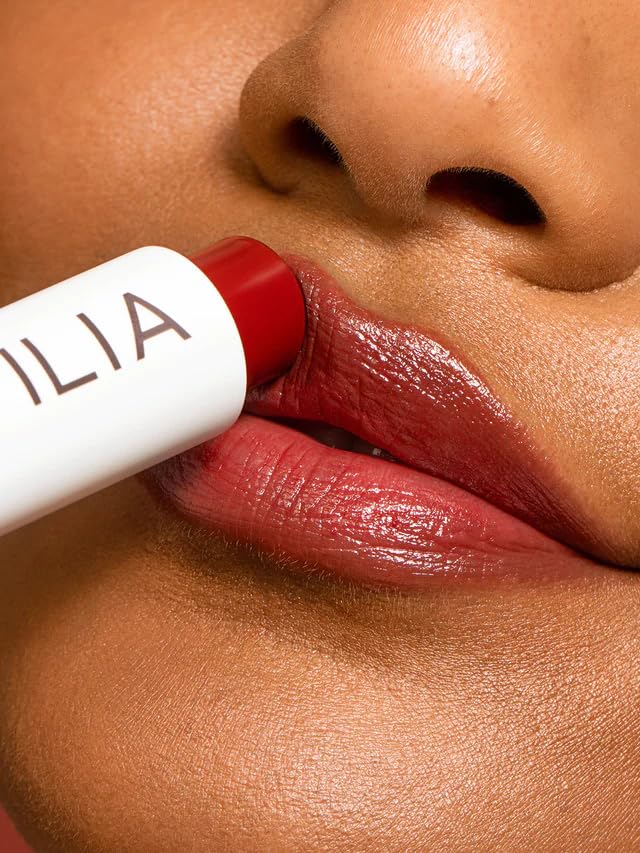 ILIA - Balmy Tint Hydrating Lip Balm | Non-Toxic, Cruelty-Free, Moisturizing + Sheer, Buildable Lip Color (Lady, 0.15 oz | 4.4 g)
