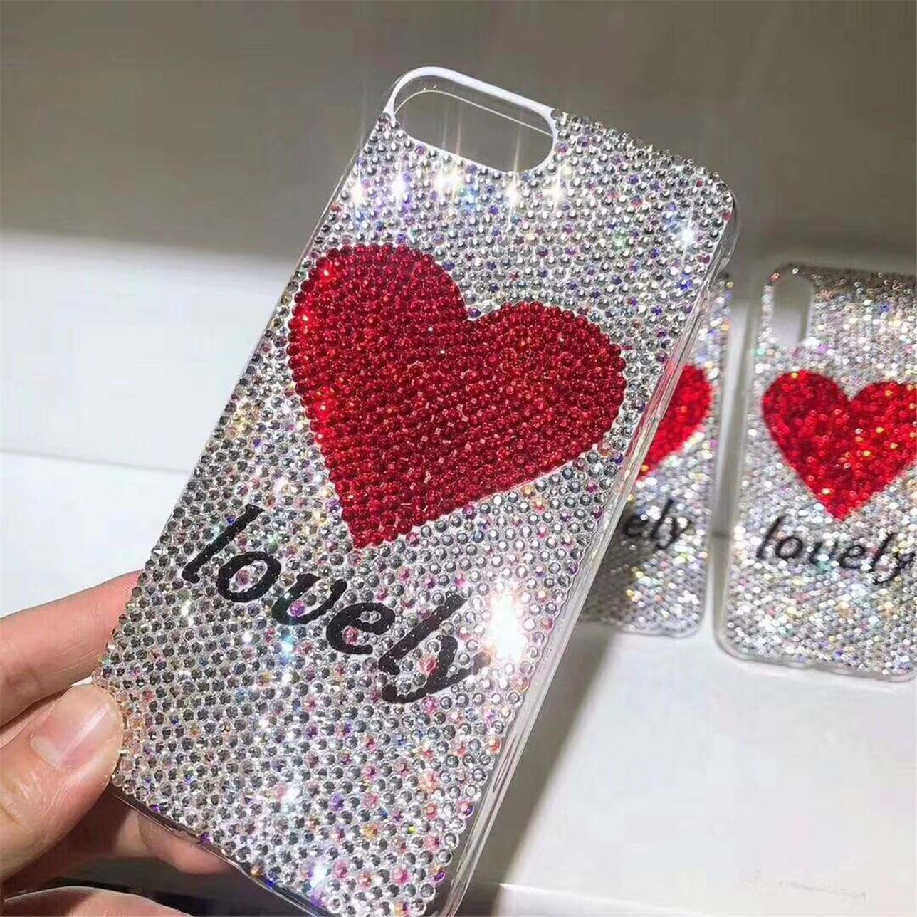 1440 Pcs SS20 5mm Flatback Rhinestones for Nails Art Crafts Glitter Round Shine Gems AB Crystals DIY Clothes Shoes (White AB)