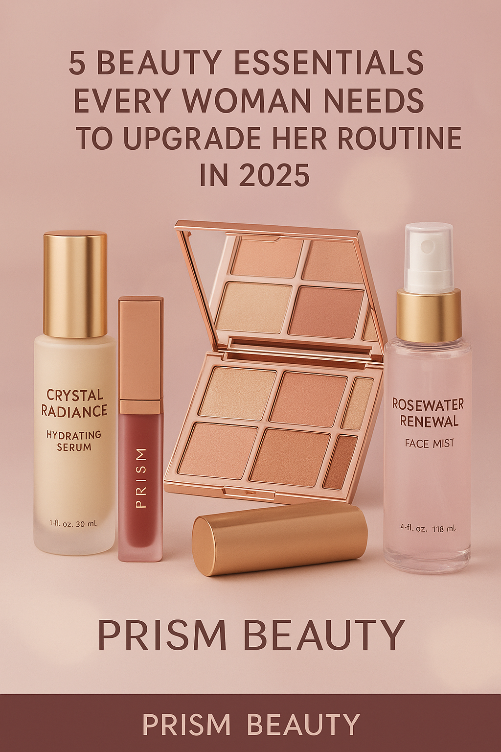 🌟 Prism Beauty: 5 Beauty Essentials Every Woman Needs to Upgrade Her Routine in 2025