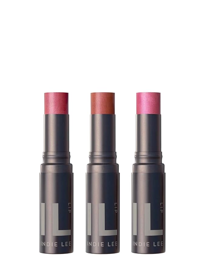 Indie Lee Pucker Up Lip Trio - Includes 3 Universally Flattering Shades (3 Count x 2.8g each)