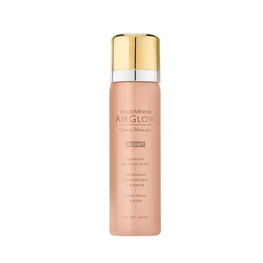 Jerome Alexander MagicMinerals AirGlow Tinted Highlighting Night Mist, Illuminating Airbrush Tinted Moisturizer Spray | Petal Pearl