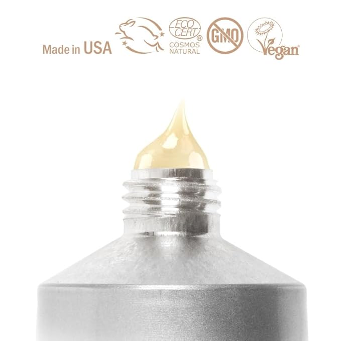 Hurraw! Balmtoo Squeezable Balm, Sandalwood Fir: Thick, ultra-moisturizing. Anywhere application. Body, face, lips, neck, fingers, toes. 1 tube = 7 sticks of lip balm. Natural, Organic. Made in USA