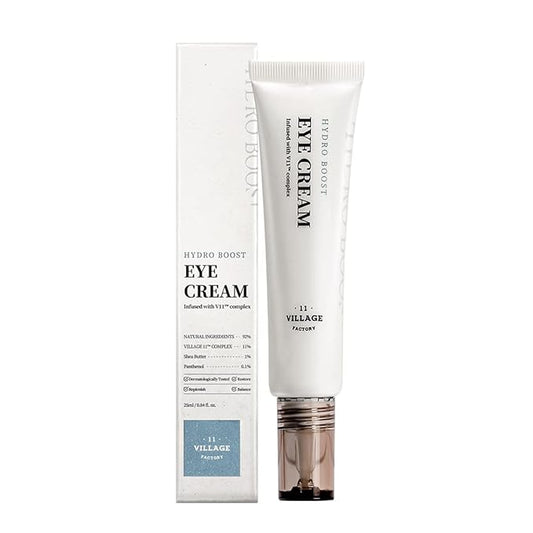 Hydro Boost Eye Cream - Hyaluronic Acid, Shea Butter, Panthenol, Hydrating and Nourishing (0.85 fl oz/25ml)