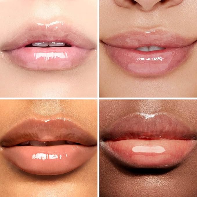 Hydrating Lip Gloss Oil - Nourishing Tinted Lip Oil for High-Shine Finish, Long-Lasting, Non-Sticky, Cruelty-Free Lip Plumper, Perfect with Lipstick & Peel-Off Lip Gloss