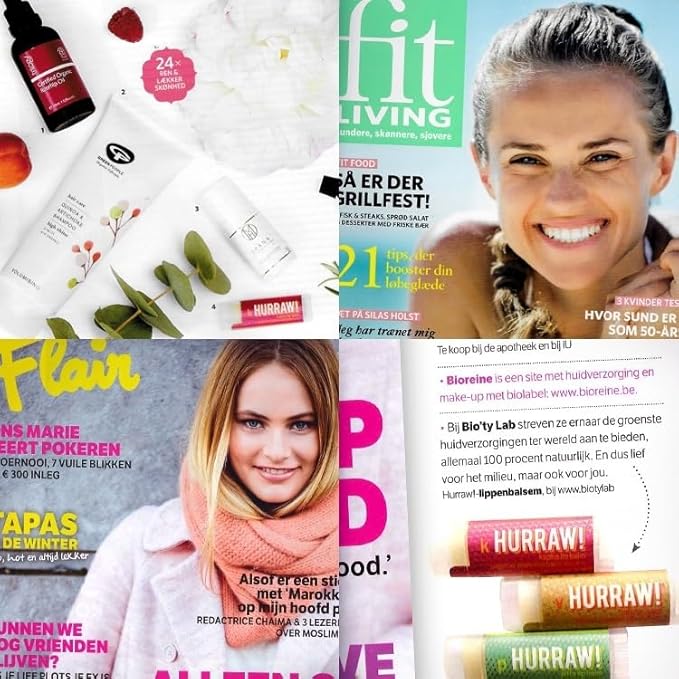 Hurraw! Almond, Cardamom, Rose (Vata) Lip Balm: Organic, Certified Vegan, Cruelty and Gluten Free. Non-GMO, 100% Natural Ingredients. Bee, Shea, Soy and Palm Free. Made in USA