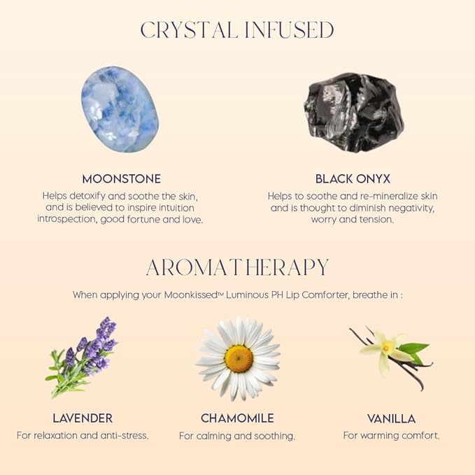 ieró Beauty Moonkissed Luminous PH Tinted Lip Balm w/Shea Butter & Vitamin E, Lip Care Moisturizer, Lip Plumper for Soft & Supple Lips, Paraben Free, Vegan, Sheer Red w/Copper-Red Shimmer