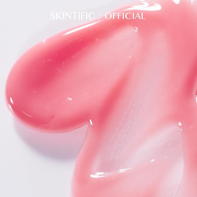 Hydrating Brightening Lip Serum, Nourishing Hydration Tinted Lip Stain, Plumping Lip Gloss with Polypeptide Squalane (01 Baby Pink)