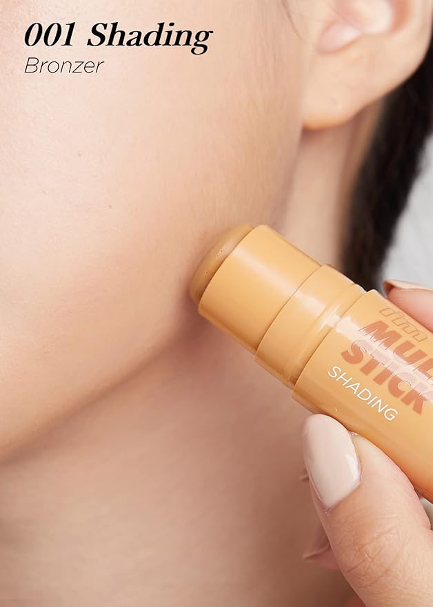 I'M MEME I'm Multi Stick Duo | Shading and Highligthing Stick for Face | Easy Blending Matte Finish Formula Suitable for Beginners