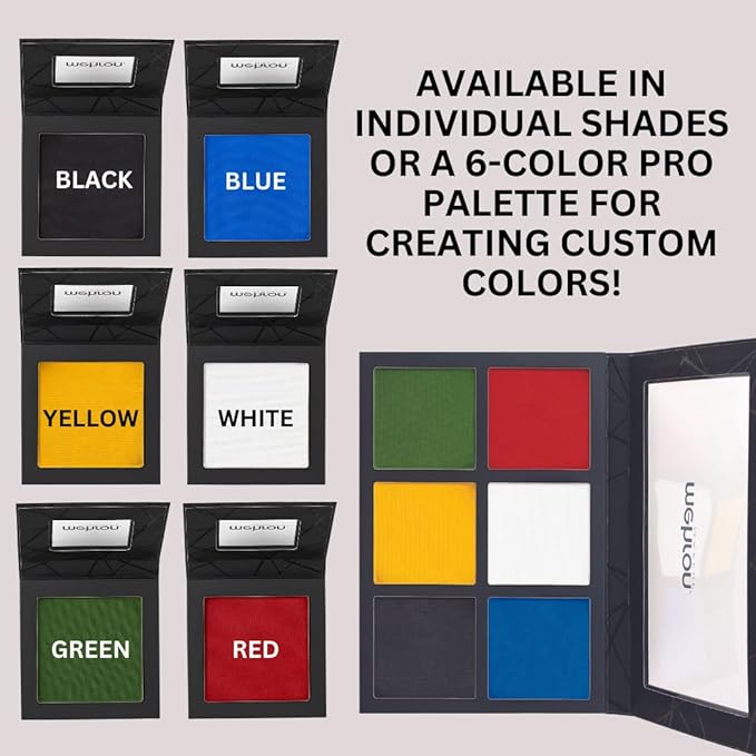Mehron EDGE Face & Body Paint| Professional Water-Activated Face Paint Makeup | Made in the USA | For Cosplay, Halloween, & SFX (Green)
