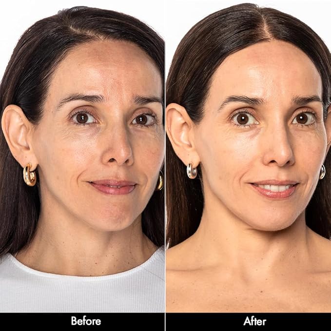 Jerome Alexander MagicMinerals AirTint Tinted Moisturizer AirBrush Spray Light | Tinted Moisturizer Spray with Anti-Aging Ingredients | Warm Bright |2PC