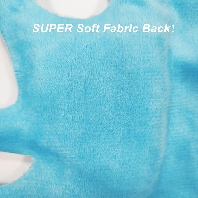 Ice Pack Face Eye Mask for Dark Circles and Puffiness,Gel Cold Cooling Face Mask for Migraines, Headache, Stress and Relaxation (Blue)