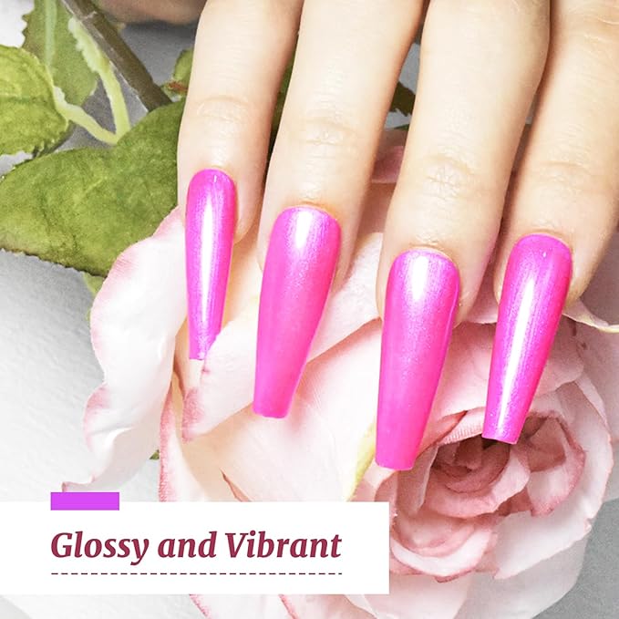 JODSONE 20 Glitter Color Gel Nail Polish Kit 3 Bottles of No Wipe Base Coat Glossy and Matte Top Coat Gel Polish Set High Shine Gorgeous