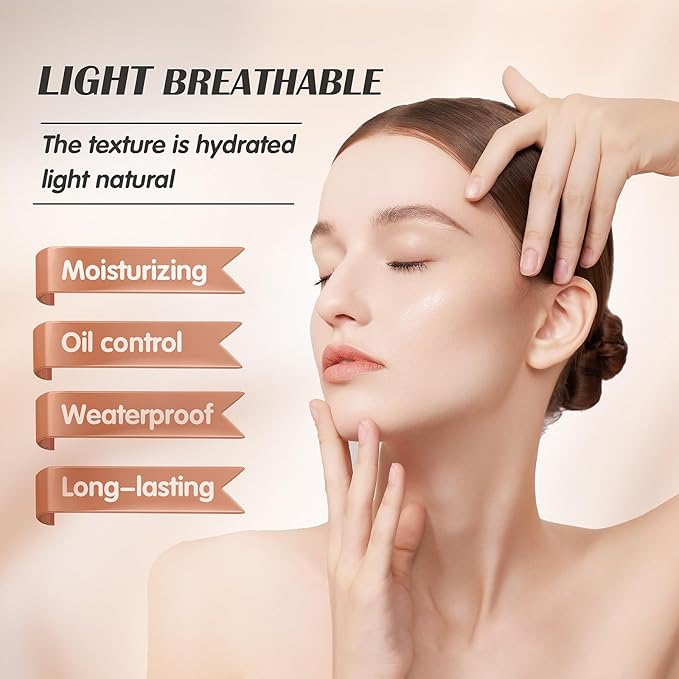 Hydrating Makeup Primer with Hyaluronic Acid, Face Foundation Primer, Base Primer for Shine, Oil Control, Add Moisture, Smooth Texture, Hides Wrinkles for Long-Lasting Makeup, 0.71 FL.OZ