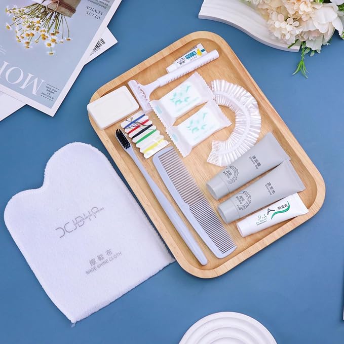 Hygiene Kit, Hygiene Kit Bulk, The Travel Hygiene Kit Is Fully Equipped, Individually Packed, Easy To Carry, Convenience Kits Suitable For Hotel, Home, Camping, Travel (PACK-12)