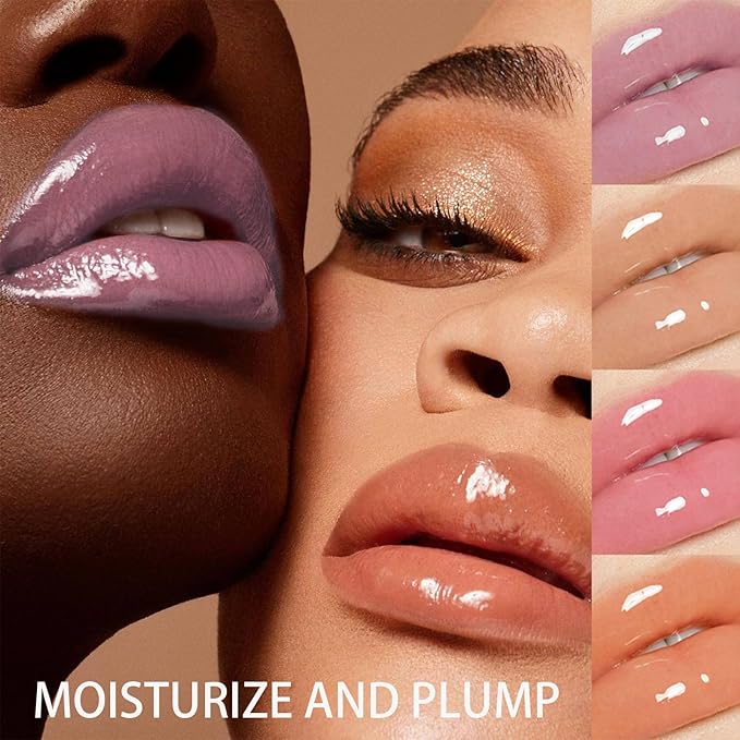Hydrating Jelly Lipstick,Instantly Hydrating Lip Tint Tinted Moisturizing Lip Balm For Dry Lip,Conditioning & Nourishing Lip Care Moisturizer Fruit Lip Oil Non-sticky Lip Gloss(Tangerine)