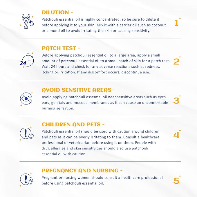 HIQILI Patchouli Essential Oil,100% Pure & Natural for Homemade Perfume, Sooth Skin, Nourish Hair at Home with Diffuser, Gift for Hippie Friend -100ML