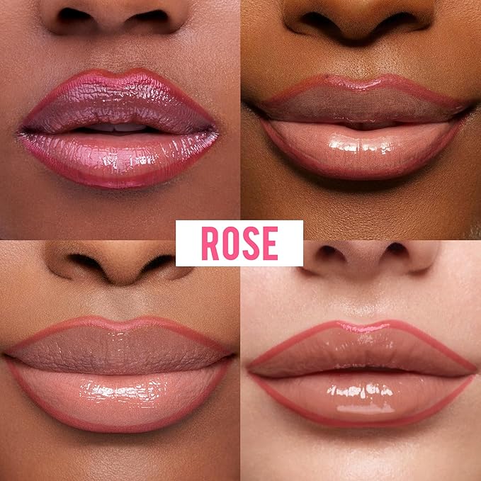 iMethod Natural Long Lasting Lip Liner - Peel Off, Waterproof Stay On All Day, Transfer-Proof, Highly Pigmented, Instant Peel Off Lip Stain Color, Rose