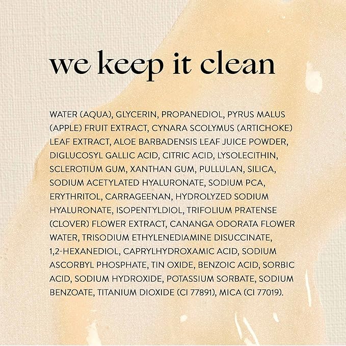 Honest Beauty Mini Vitamin C Brightening Serum | Improves Skin Tone + Complexion | Vitamin C, Pearl, Hyaluronic Acid | EWG Verified + Cruelty Free | Travel Size, 0.33 fl oz