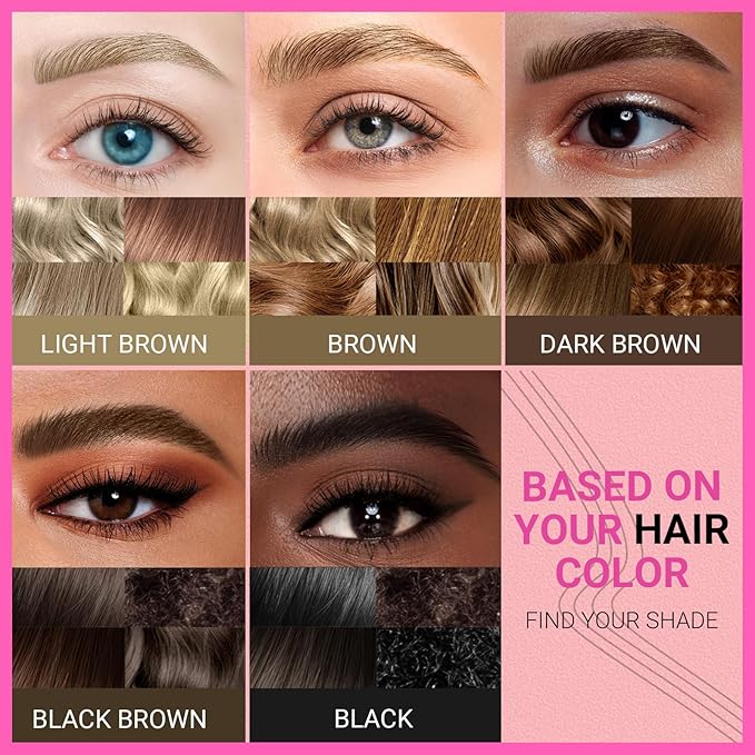 iMethod Eyebrow Pen - Eyebrow Pencil Magical 2-in-1 Eye Brow Pencils for Women with 4-Fork-Tip & Precise Brush-Tip for Natural Hair-Like Brows, Last All-Day, with Eyebrow Spoolie Brush, Grey