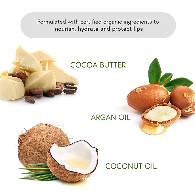 Honeybee Gardens Totally Natural Nudie Patootie Tinted Lip Balm, Nourishing Moisture With A Kiss Of Color, Vegan, Gluten-Free