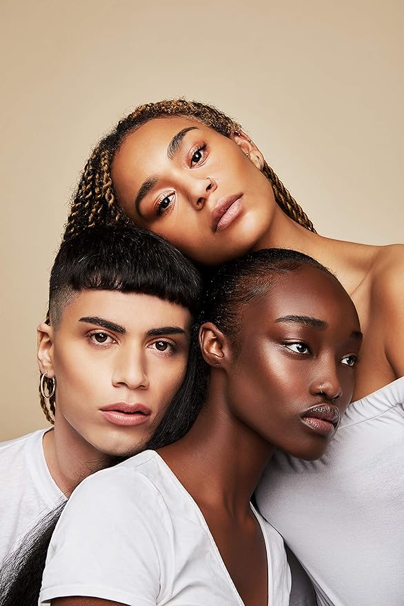 Jecca Blac Sculpt and Soften Contour Palette, Creamy Formula with Natural Finish, Medium Coverage, Gender Neutral and LGBTIQA+ Inclusive Make Up, Medium, 12g