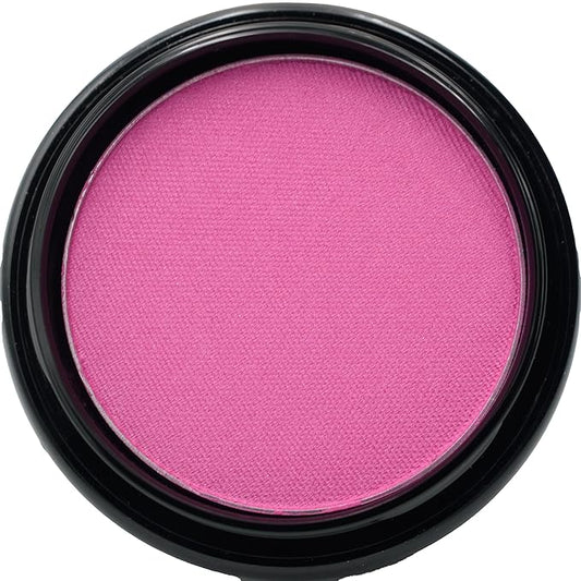 Hot Pink Bright Fuchsia Magenta Rouge Blush Pressed Cheek Color Powder, Talc & Paraben Free, 4 Grams, No Animal Testing & Cruelty Free