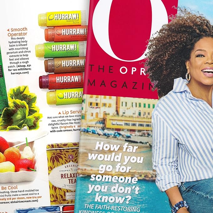 Hurraw! Vanilla & Orange Lip Balm, 3 Pack: Plastic-Free with new cardboard push-up tube. Certified Organic, All Natural Origin, Vegan & Cruelty Free. Gluten, Bee, Shea, Soy & Palm Free. Made in USA