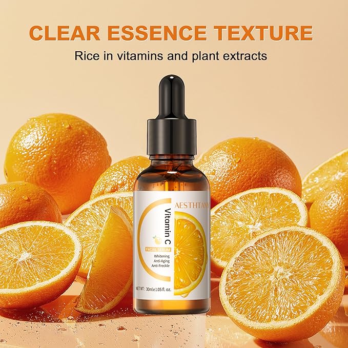 Hydrating Hyaluronic Acid Serum for Face with Vitamin C, Vitamin E | 30ml / 1.06 fl.oz | Daily Moisturizing Face Serum